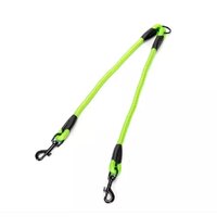 Nobleza rozdvojka na vodítko pre dvoch psov 1,4 cm x 40 cm zelená